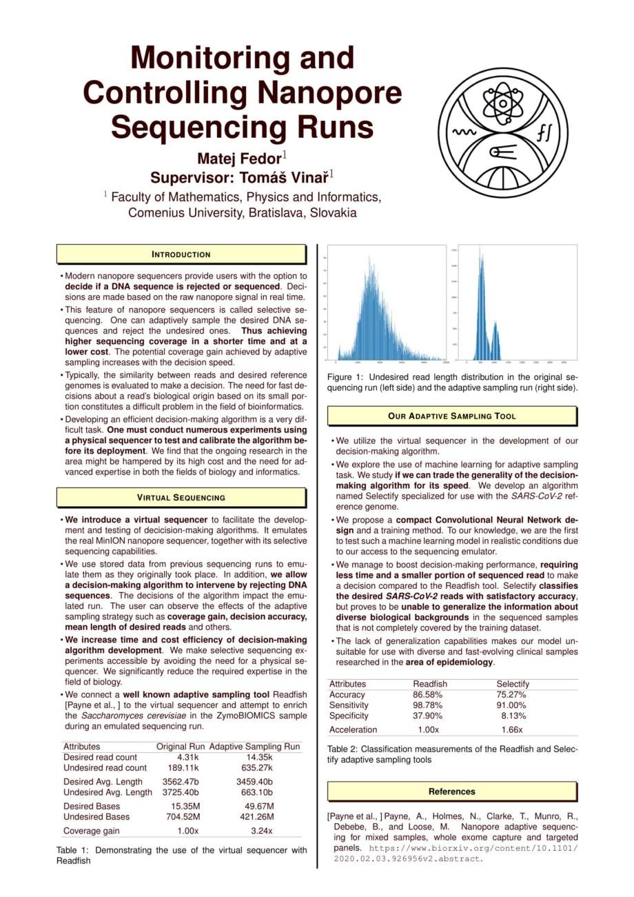 Monitoring Controlling Nanopore Sequencing Runs