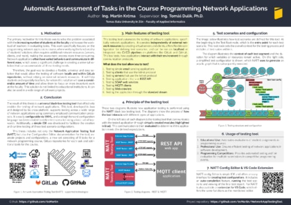 Automatic Assessment of Tasks in the Course Programming
Network Applications