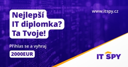 Nejlepší IT diplomka? Ta Tvoje! Přihlas se a vyhraj 2000 EUR