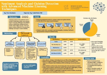 Automatizovaná klasifikácia sentimentu a detekcia názorov v
neštrukturovaných dátach s využitím hlbokých neurónových
sietí