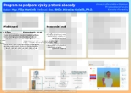 Program na podporu výuky prstové abecedy
