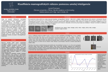 Klasifikácia mamografických nálezov pomocou umelej 
inteligencie
