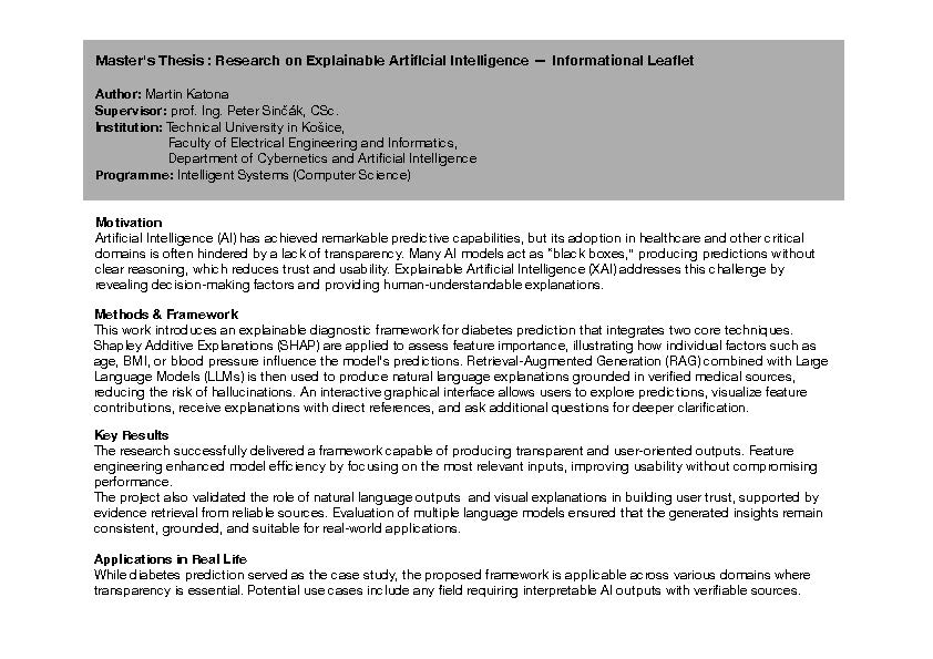 Research on Explainable Artificial Intelligence