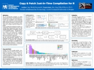 Copy & Patch just-in-time kompilace pro R