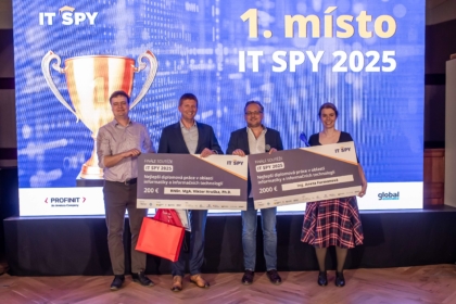 Vítězka IT SPY 2025 Aneta Furmanová