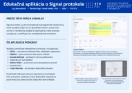 Edukačná aplikácia o Signal protokole