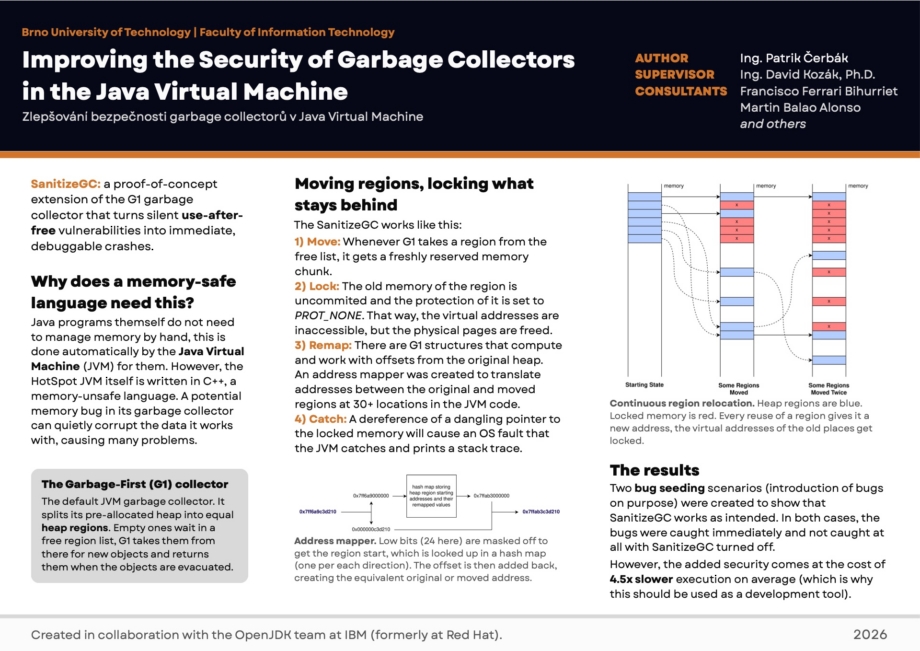 Improving the Security of Garbage Collectors in the Java
Virtual Machine