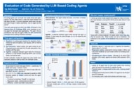 Evaluation of Code Generated by LLM-Based Coding Agents